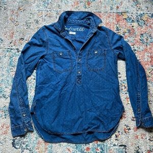 XS Madewell jean top